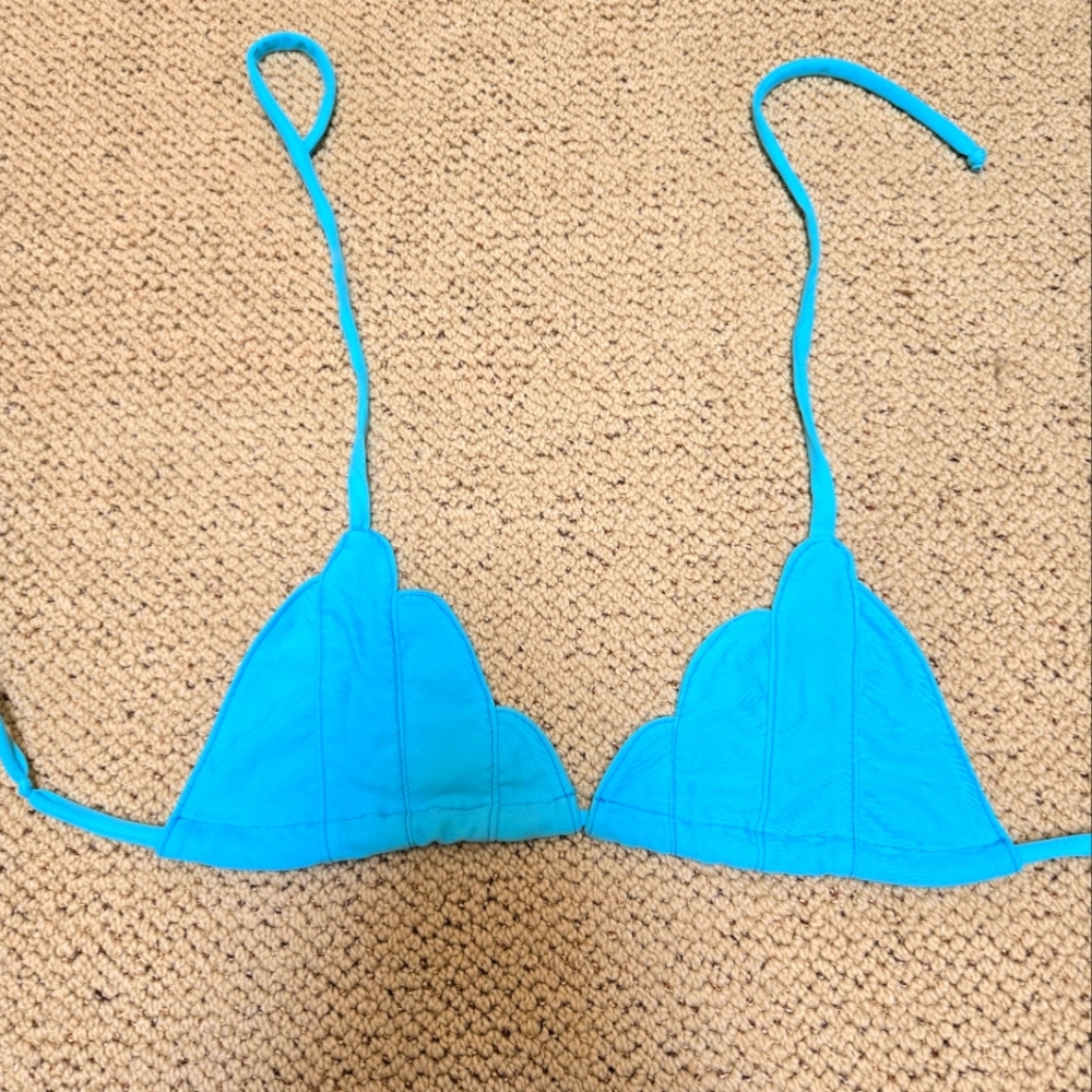 💫3 for 15$💫 Light Blue Sea Shell Bikini Top